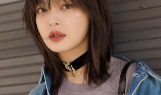 直发怎么披发 中长发直发发型图片